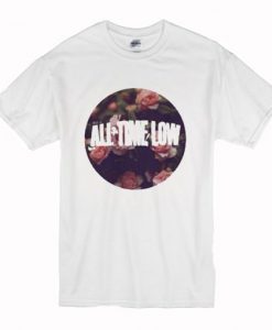 All Time Low Floral Band Merch T-Shirt AI