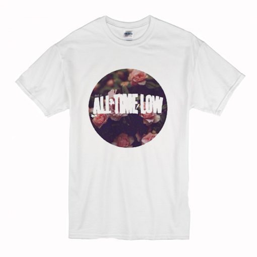 All Time Low Floral Band Merch T-Shirt AI