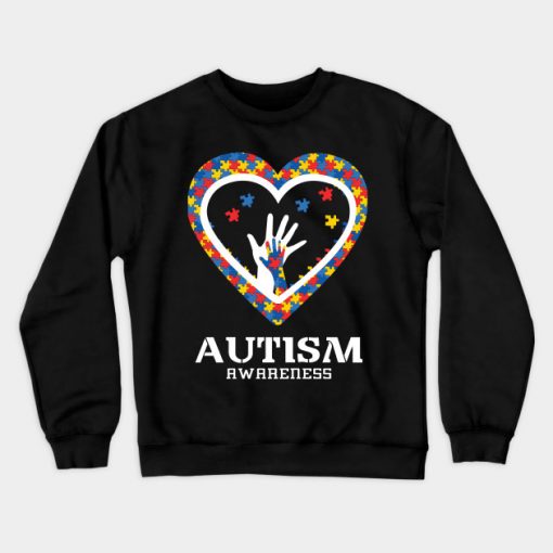 Autism awareness Crewneck Sweatshirt AI