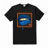 Blue Lips Black T Shirt AI