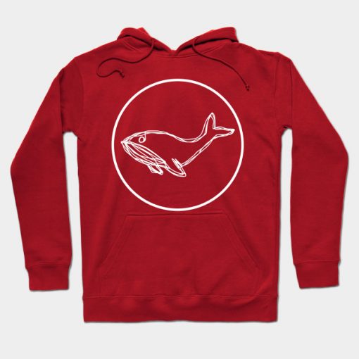 Bluewhale Ocean Life Art Gift Hoodie AI