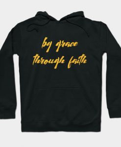By Grace Through Faith Hoodie AI