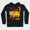 Cat and Taco Gift Idea - Taco Cat Foodie Gifts Hoodie AI