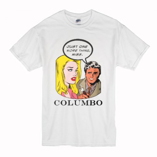 Comics Lieutenant Columbo Vintage T-Shirt AI