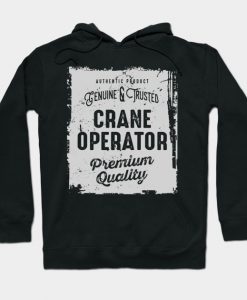 Crane Operator Premium Quality Hoodie AI