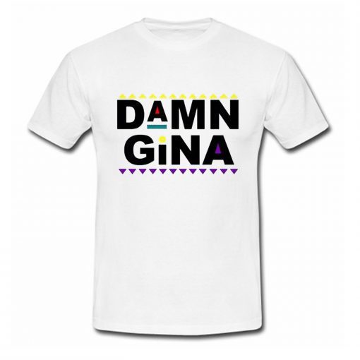 Damn Gina Martin Lawrence T Shirt AI
