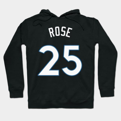 Derrick Rose Wolves Hoodie AI