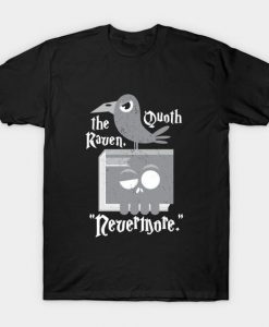 Edgar Allan Poe t-shirt AI