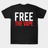 Free the Vape Ban Protest T-Shirt AI