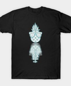 Funny pineapple fruit sunglasses fruit T-Shirt AI