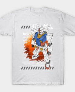 Gundam RX 87 T-Shirt AI