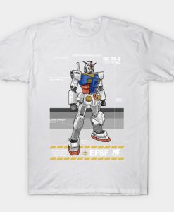 Gundam RX,78 T Shirt AI