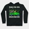 Here The Shenanigans Leprechaun Cow St Patrick's Day Hoodie AI