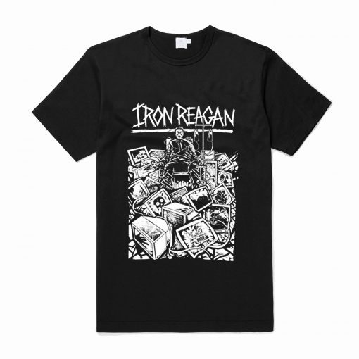 Iron Reagan Crossover Thrash Metal Punk Band T Shirt AI