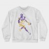 Kobe Bryant Los Angeles Lakers Watercol Crewneck Sweatshirt AI