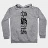 Love is in the air and it smells like coffee Hoodie AI