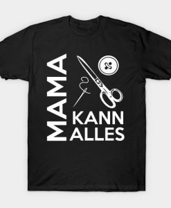 Mama Cooks Best Motive Design Shirt Present T-Shirt AI