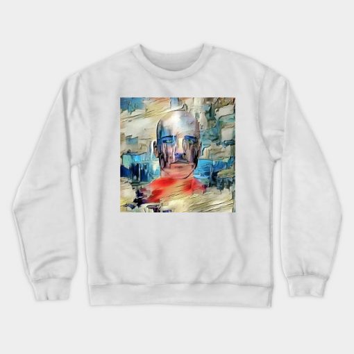 Man in clouds Crewneck Sweatshirt AI