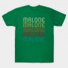 Name Malone Retro Vintage Style Lover Rapper T-Shirt AI