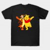 Pooh And Tiger Volly Ball T-Shirt AI