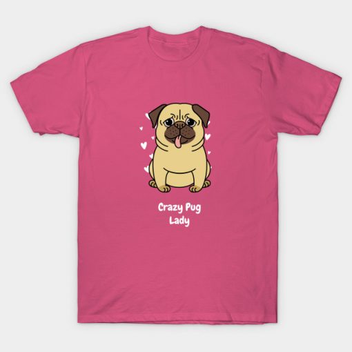 Pug lady T-Shirt AI