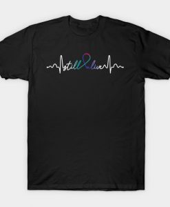 Still Alive- Thyroid cancer Gifts Thyroid cancer Awareness T-Shirt AI