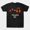 Valentines Day The Perfect Date T-Shirt AI