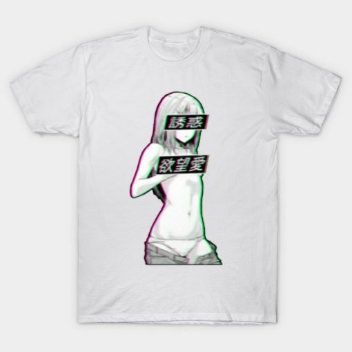 Aesthetic girl T-Shirt AI