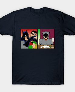 Batman Yelling at Catwoman Meme T-Shirt AI