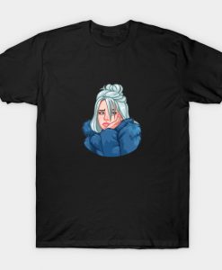 Billie Eilish Merch T Shirt AI