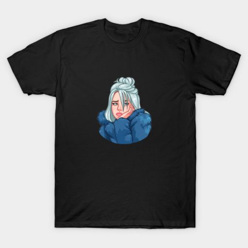 Billie Eilish Merch T Shirt AI