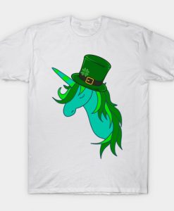 Cute St Patrick's Day Unicorn - Unicorn Lovers graphic T-Shirt AI
