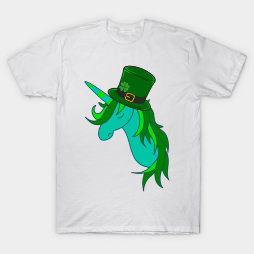 Cute St Patrick's Day Unicorn - Unicorn Lovers graphic T-Shirt AI