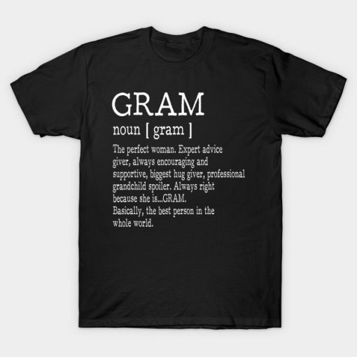 Gram Definition Grandma Mother Day Gifts Women T-Shirt AIGram Definition Grandma Mother Day Gifts Women T-Shirt AIGram Definition Grandma Mother Day Gifts Women T-Shirt AI