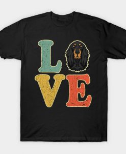 Love Gordon Setter Dog Lover Dog Owner Gift T-Shirt AI