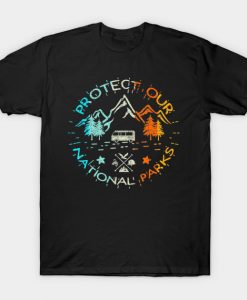 Protect Our Us 59 National Parks Preser T-Shirt AI