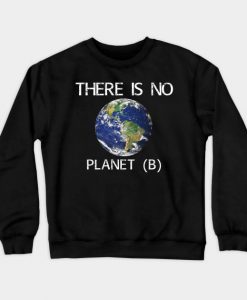 There Is No Planet B Crewneck Sweatshirt AI