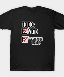 Wash Your Hands To Do List T-Shirt AI