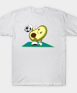 Avocado shoots a football T-Shirt AI