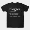Blogger Meaning T-Shirt AI