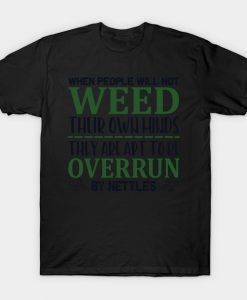 Gardening - When people T-Shirt AI