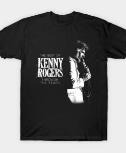 The Best Of Kenny Rogers Official Merch Through The Years T-Shirt AI