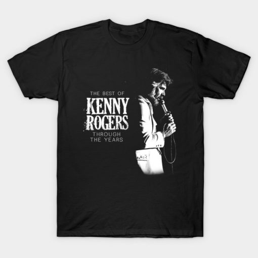The Best Of Kenny Rogers Official Merch Through The Years T-Shirt AI