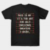 This Is My It's Too Hot For Ugly Christmas Sweater T-Shirt AI