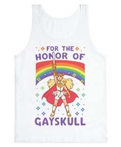 For the Honor of Gayskull Tank Top AI