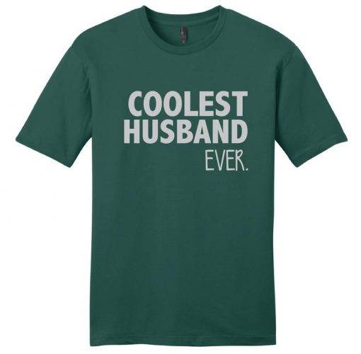 Coolest Husband Ever T Shirt AI
