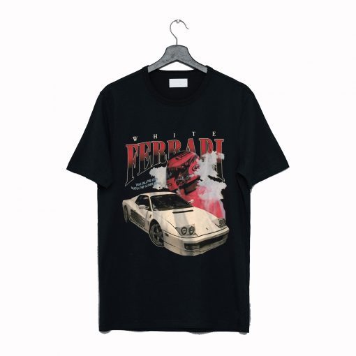 Frank ocean White Ferrari T Shirt AI