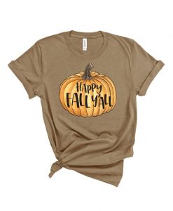 Happy Fall Ya’ll Pumpkin T Shirt AI