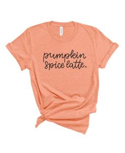 Pumpkin Spice Latte T Shirt AI