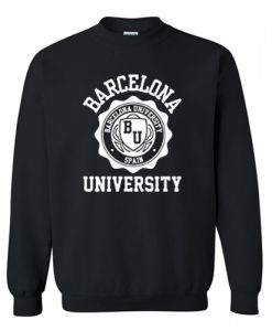 Barcelona University Sweatshirt AI